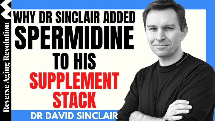 why dr sinclair added spermidine to his supplement stack